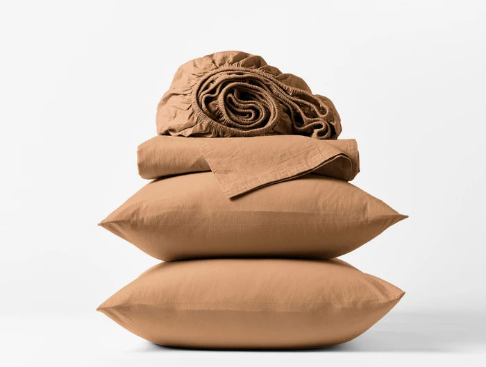 Quilted Cotton Sheets for a Warm and Inviting BedOrganic Crinkled Percale Sheets