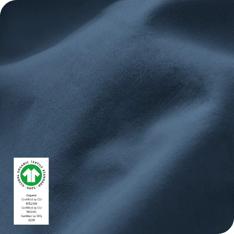 Linen - Cotton Blend Sheets for a Natural and Versatile OptionOrganic Cotton Percale Fitted Sheet