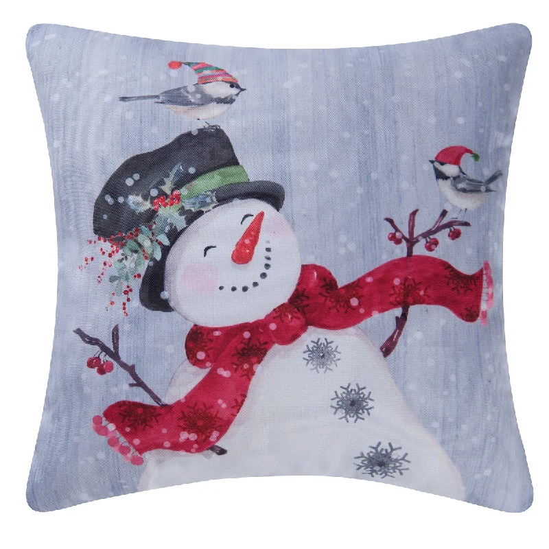 Down Alternative Pillows for Ethical ChoicesSnowman Pillow