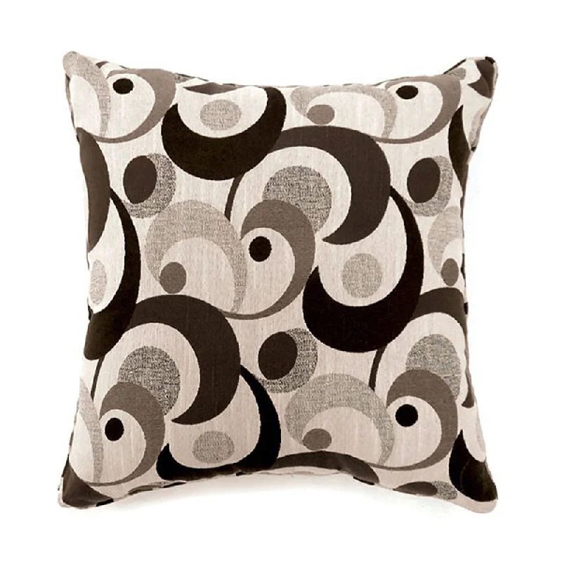 Decorative Pillows for Living Room MakeoverBenzara Swoosh Contemporary Pillow, Set of 2, Large, Dark Brown Decorative Pillows for Living Room MakeoverBenzara Swoosh Contemporary Pillow, Set of 2, Large, Dark Brown