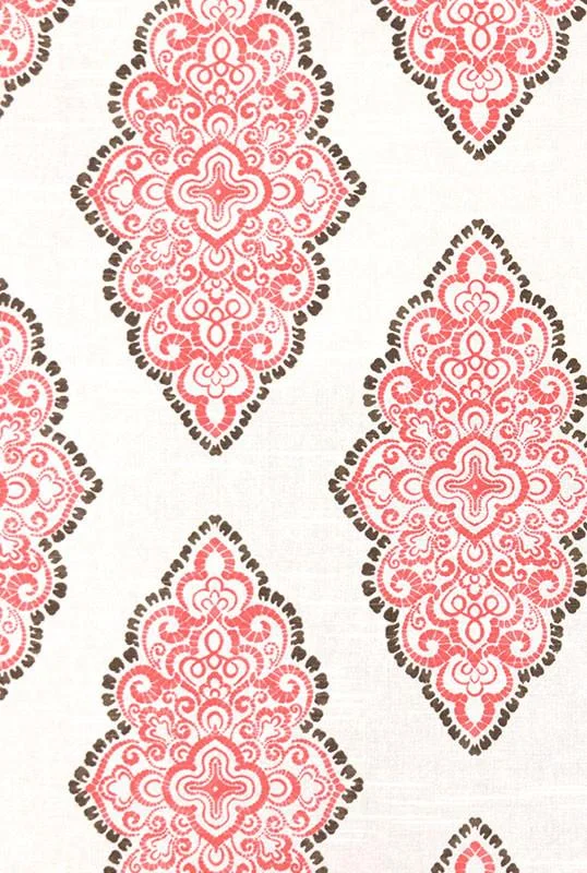 Round Pillows for Boho-Style InteriorsMedallion Coral