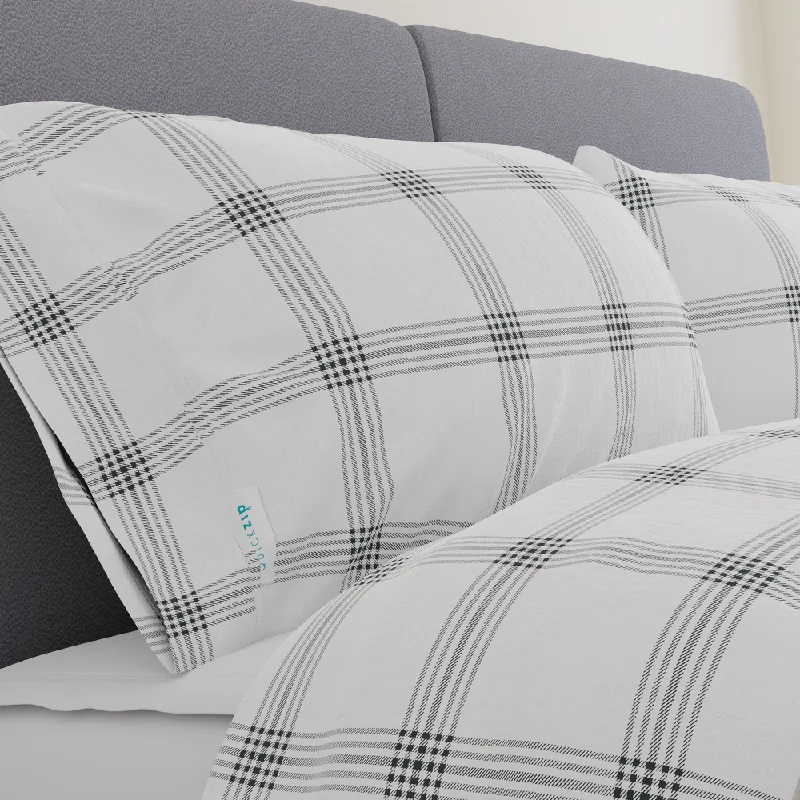 Flat Sheets with a High - Quality Finish for a Luxurious LookTwilluxe Flannel Pillowcases (Set of 2)