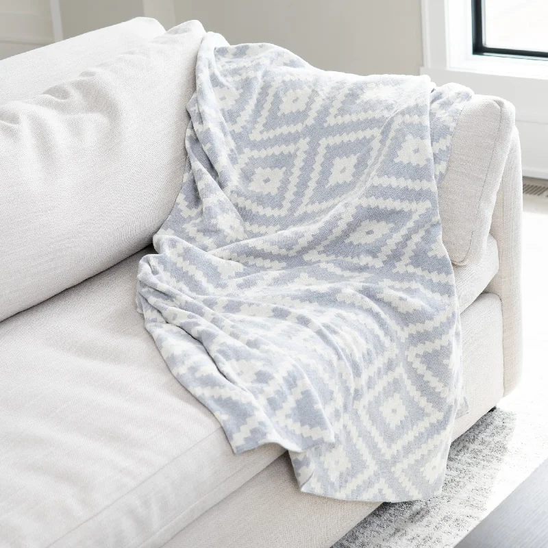 Toddler - proof washable kids play blanketsLinen blankets with a rustic and textured lookElsie & Zoey Auden 50x60" Recycled Cotton Decorative Throw Blanket Toddler - proof washable kids play blanketsLinen blankets with a rustic and textured lookElsie & Zoey Auden 50x60" Recycled Cotton Decorative Throw Blanket