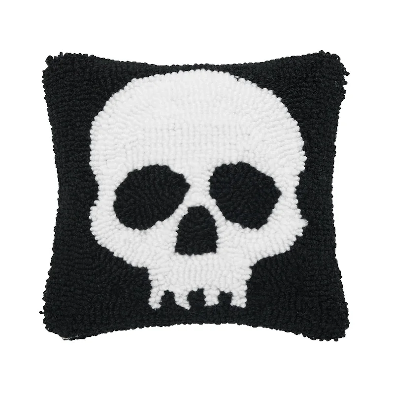 Firm Pillows for Side SleepersSkull Hooked Mini Pillow