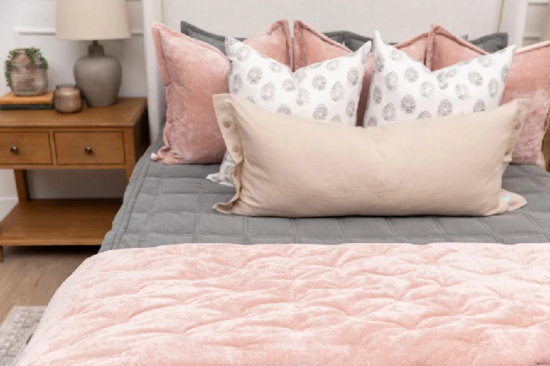 Organic cotton breathable blankets for summer​Parker Luxe Blanket