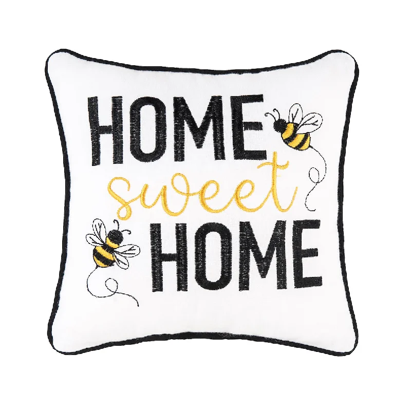 Feather Pillows for a Luxurious SleepHome Sweet Home Bee Mini Pillow