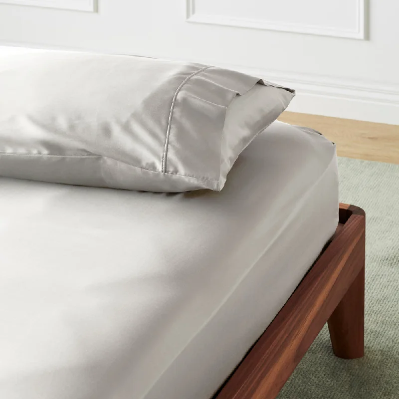 Hypoallergenic Silk Sheets for Sensitive SleepersCleanBamboo® Signature Sateen Fitted Sheet