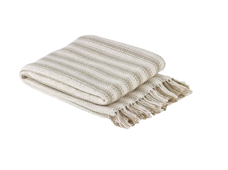 Quilted cotton floral print bed blankets​Ticking Throw