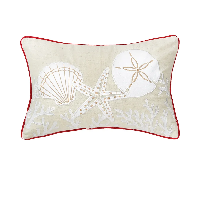 Firm Pillows for Side SleepersSeason's Greetings Poinsettia Pillow