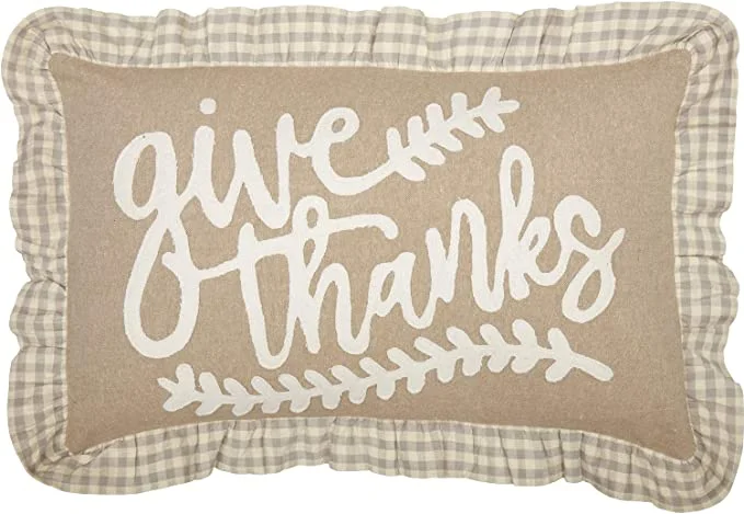 Memory Foam Pillows for Neck SupportGrace Give Thanks Pillow