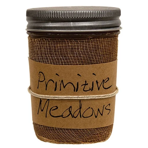 Bed skirts with a tropical print for a vacation - inspired feelPrimitive Meadows Jar Candle 8oz