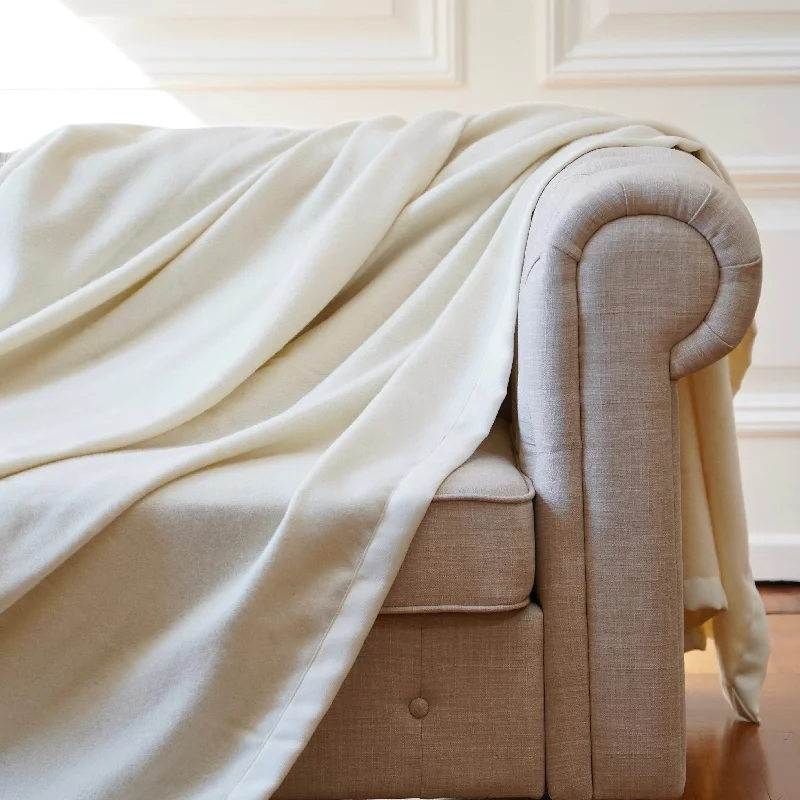 Striped cotton blend stroller blankets​Xandra Cashmere Blanket