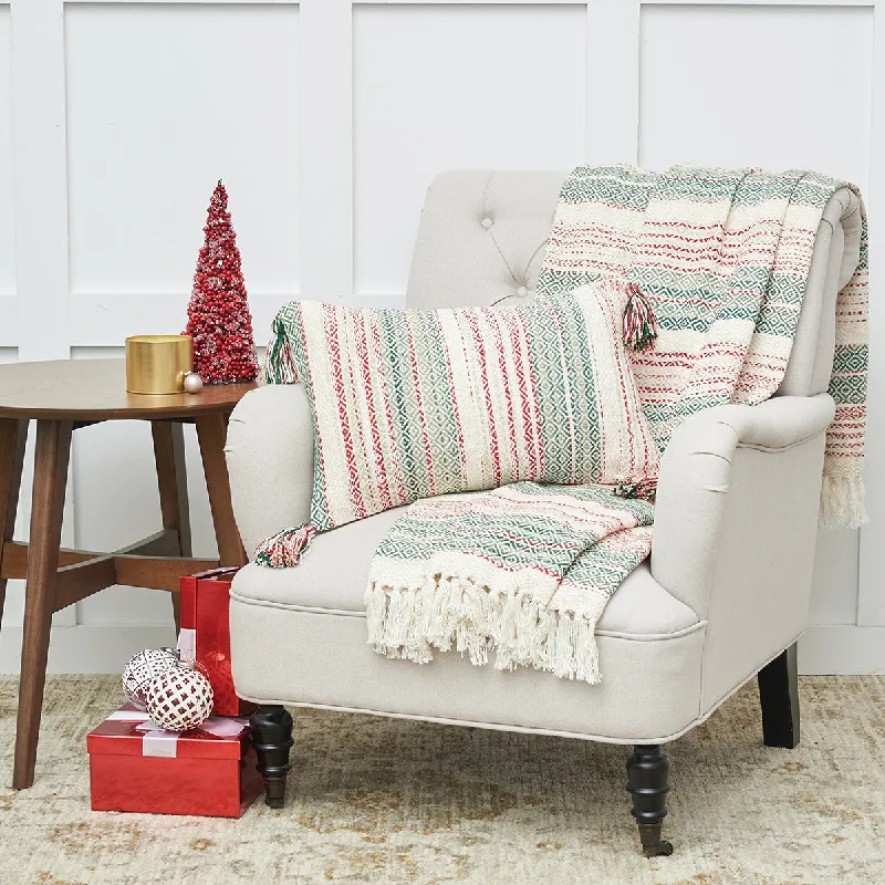 Down Alternative Pillows for Ethical ChoicesCozy Nordic Christmas Pillow