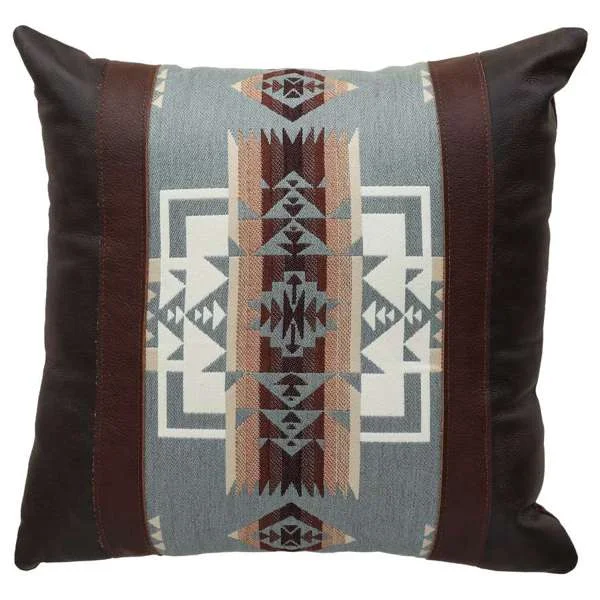 Sherpa lined fleece blankets for warmthChief Joseph Fabric and Leather Throw Pillow Sherpa lined fleece blankets for warmthChief Joseph Fabric and Leather Throw Pillow