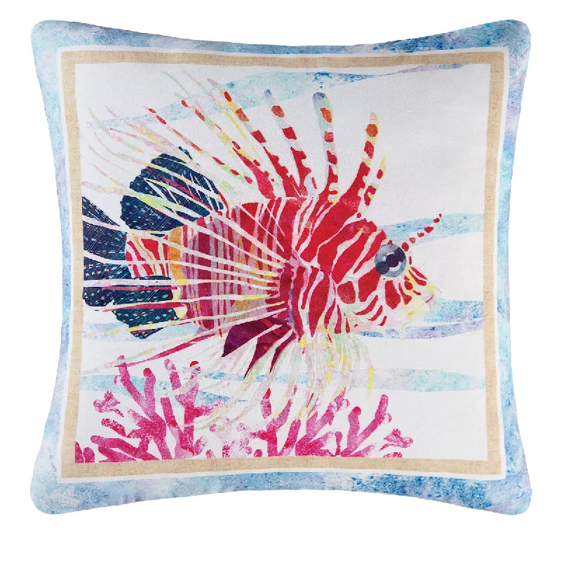 Decorative Pillows for Living Room MakeoverLionfish Pillow