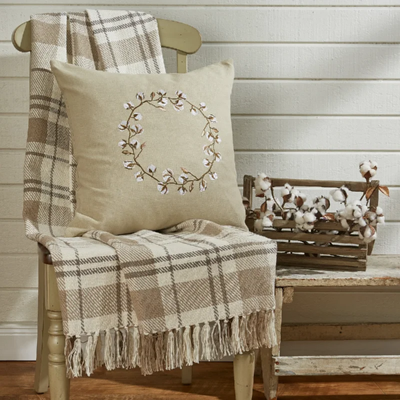 Oversized fleece throw blankets for couch​In The Meadow Plaid Throw