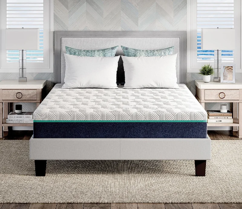 Organic cotton mattresses for a chemical - free sleep surfaceNautica Soothe 10'' Firm Memory Foam Mattress Organic cotton mattresses for a chemical - free sleep surfaceNautica Soothe 10'' Firm Memory Foam Mattress