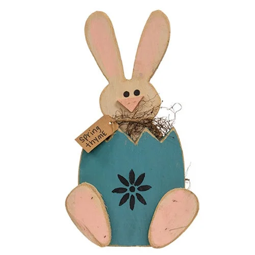 Bed skirts with a contemporary styleWooden Spring Time Hanging Hatching Bunny
