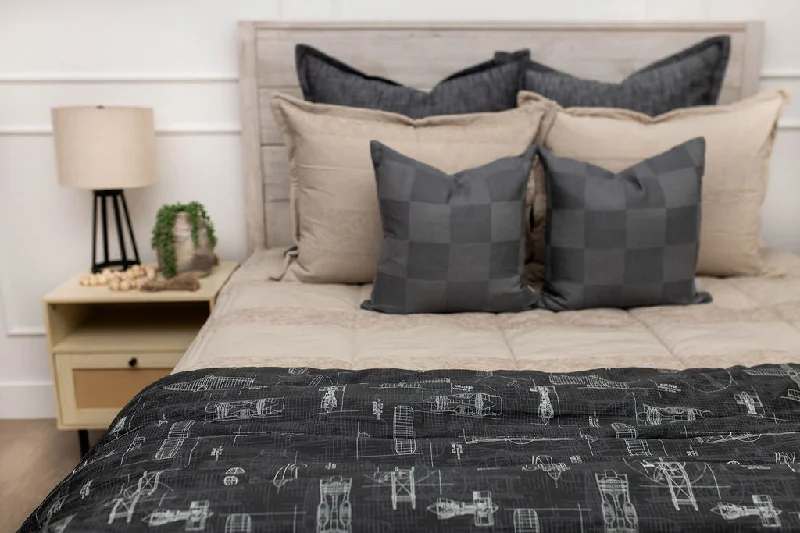 Cartoon - themed fleece kids bedroom blankets​Ace Blanket