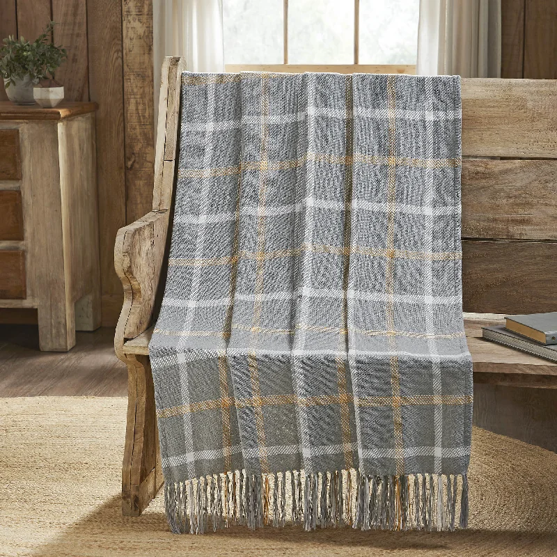 Bed skirts with a unicorn - themed print for kids' bedsHarvest Blessings Woven Plaid Throw 50x60