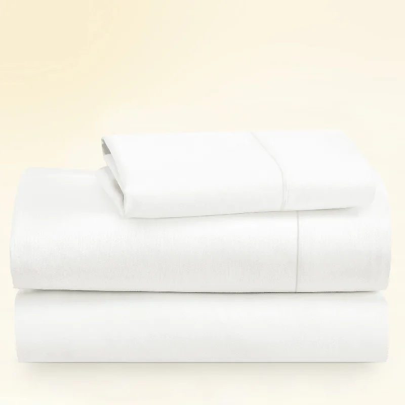 Twin - Size Sheet Sets with a Pillow ProtectorSheet Set - 400 Thread Count - Dream Comfort