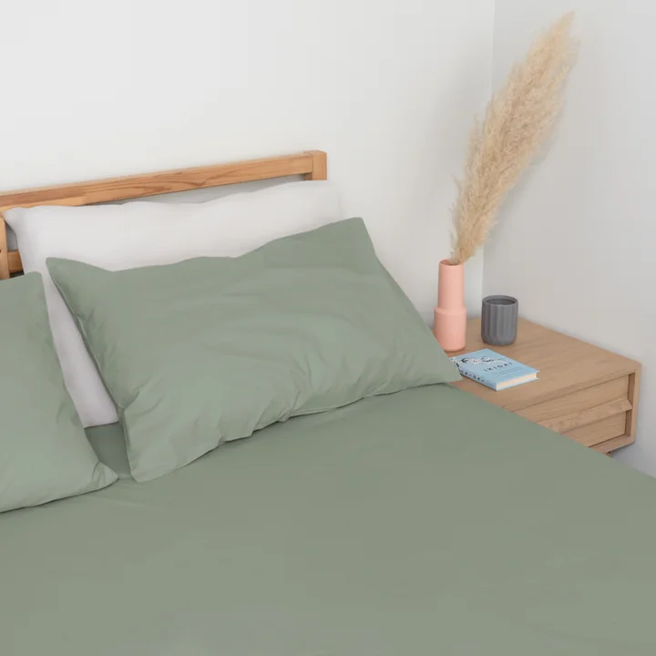 Quilted Cotton Sheets for a Warm and Inviting BedHomebird Organic Cotton Percale Fitted Sheet Set (3-piece)