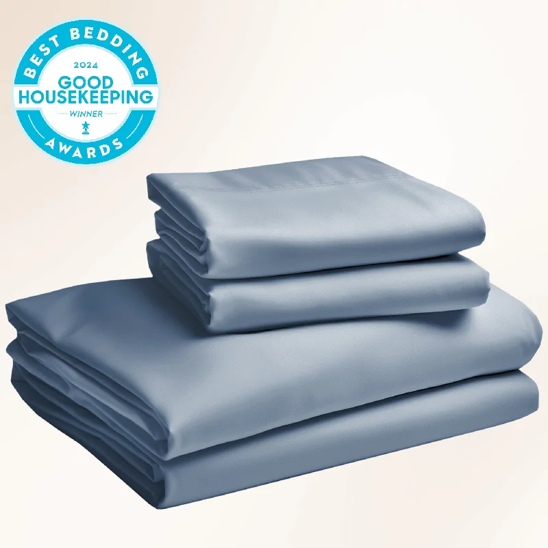 Rayon - Cotton Sheets for a Breathable and Soft BlendSheet Set - 100% Egyptian Cotton - Luxury Comfort Rayon - Cotton Sheets for a Breathable and Soft BlendSheet Set - 100% Egyptian Cotton - Luxury Comfort