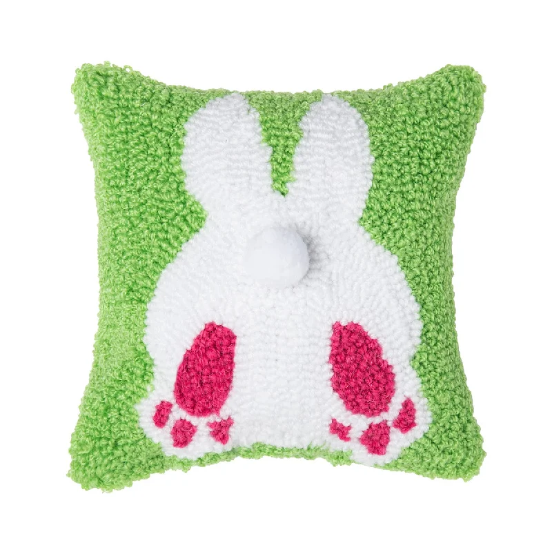 Travel Pillows for Long JourneysBunny Bum Hooked Mini Pillow
