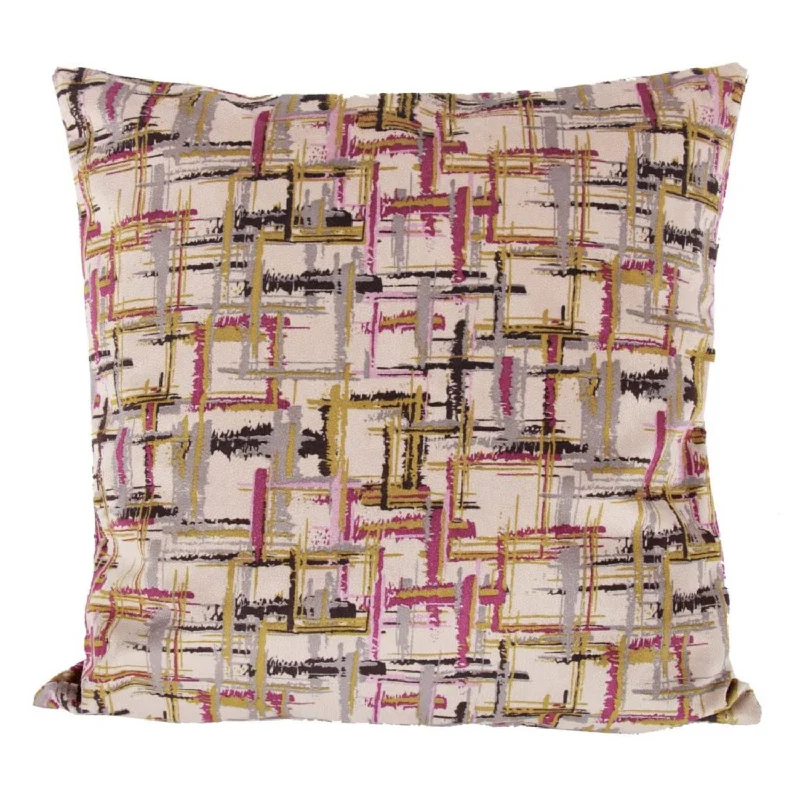 Back Support Pillows for Office ChairsBenzara Fabric Accent Pillow in Geometric Pattern, Multicolor Back Support Pillows for Office ChairsBenzara Fabric Accent Pillow in Geometric Pattern, Multicolor