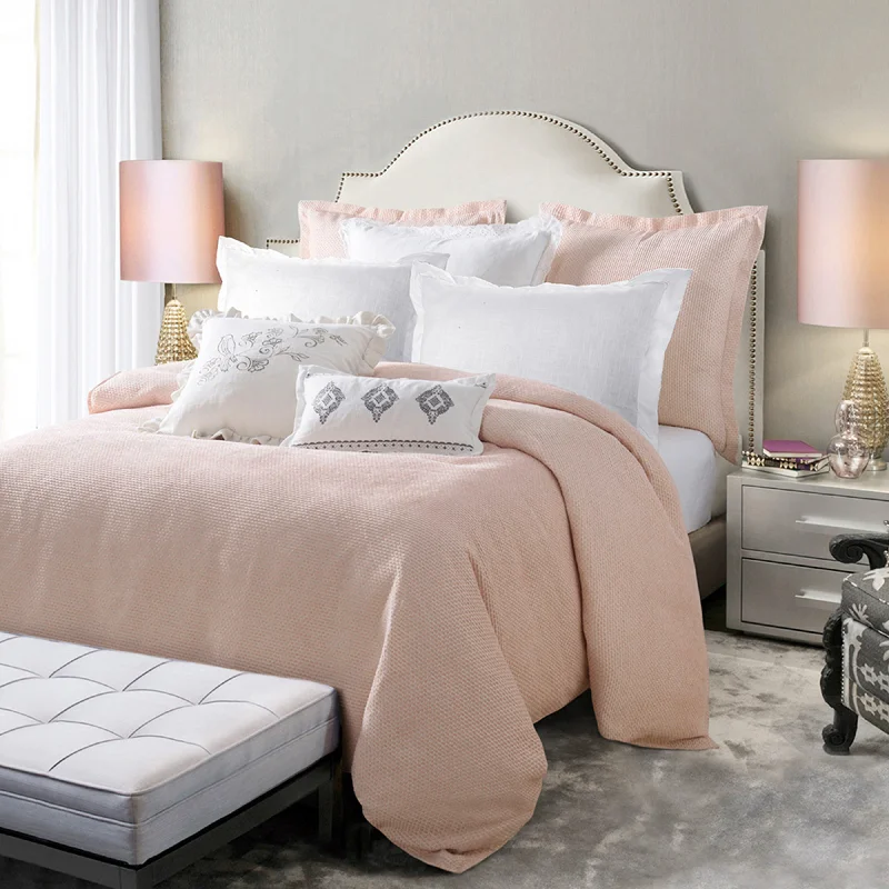 Chunky knit wool - blend throw blankets​HiEnd Accents Jolie Duvet Package