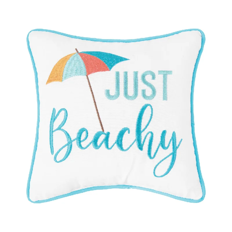 Round Pillows for Boho-Style InteriorsJust Beachy Mini Pillow