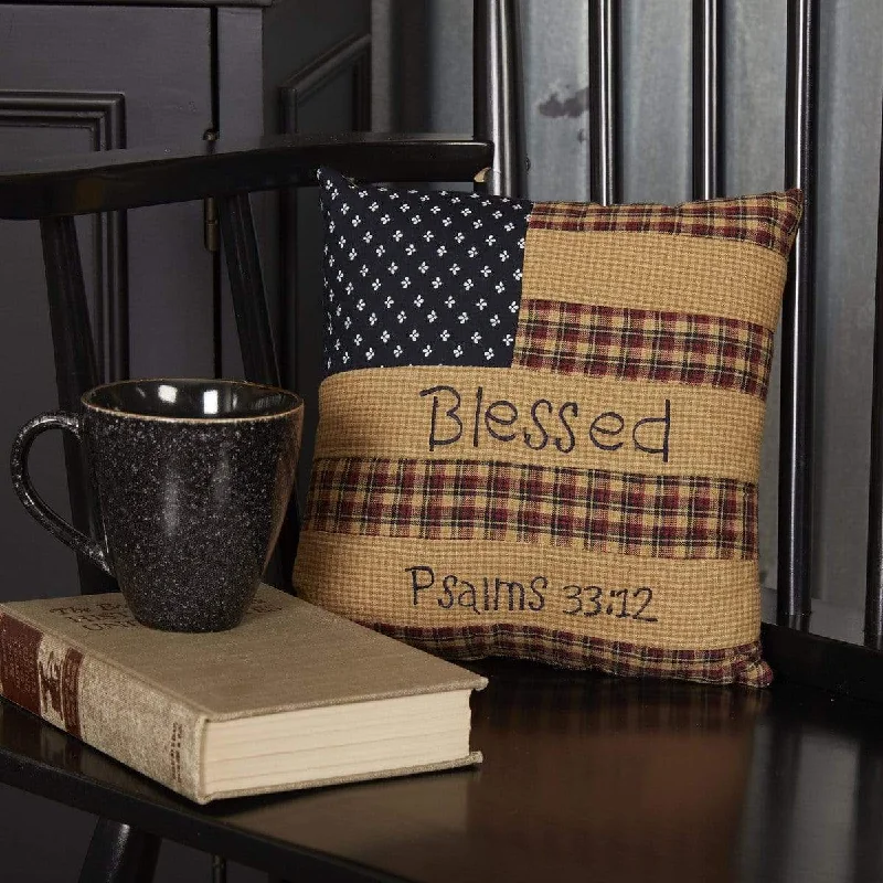 Feather Pillows for a Luxurious SleepPatriotic Patch Blessed Pillow