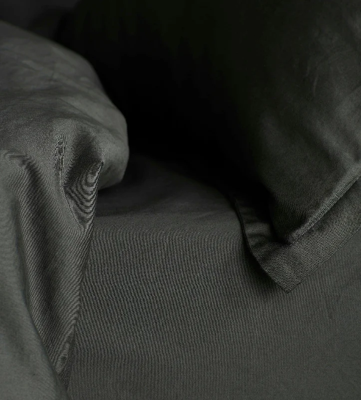 Anti - Pill Microfiber Sheets for a Smooth AppearanceOlive Green Super Soft 100% Cotton Fitted Sheet