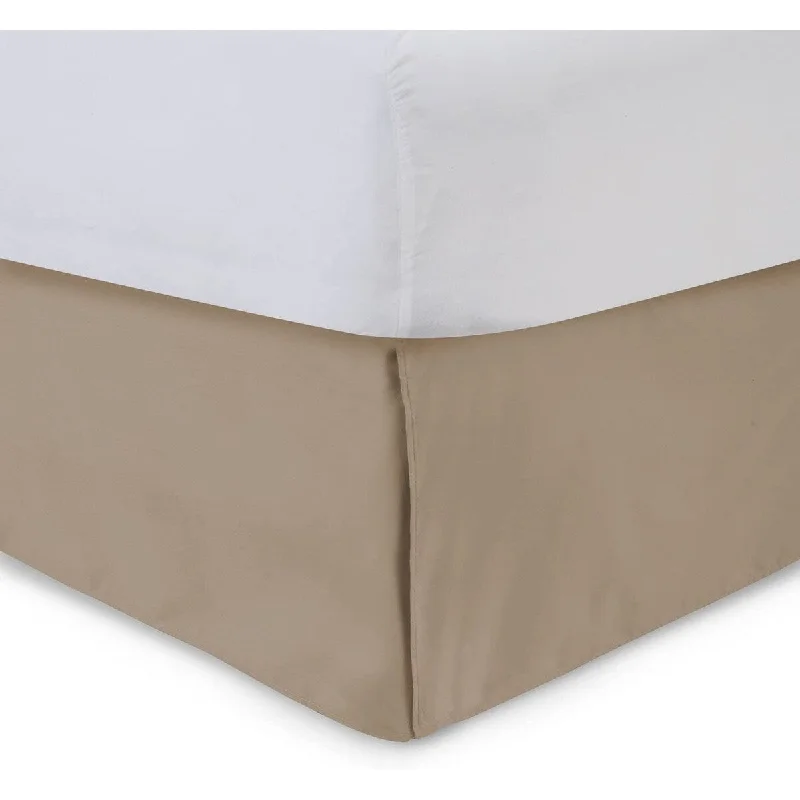 Bed skirts with a retro - style patternTailored Bedskirt with Split Corners -14 inch Drop, Camel, Full Bed skirts with a retro - style patternTailored Bedskirt with Split Corners -14 inch Drop, Camel, Full
