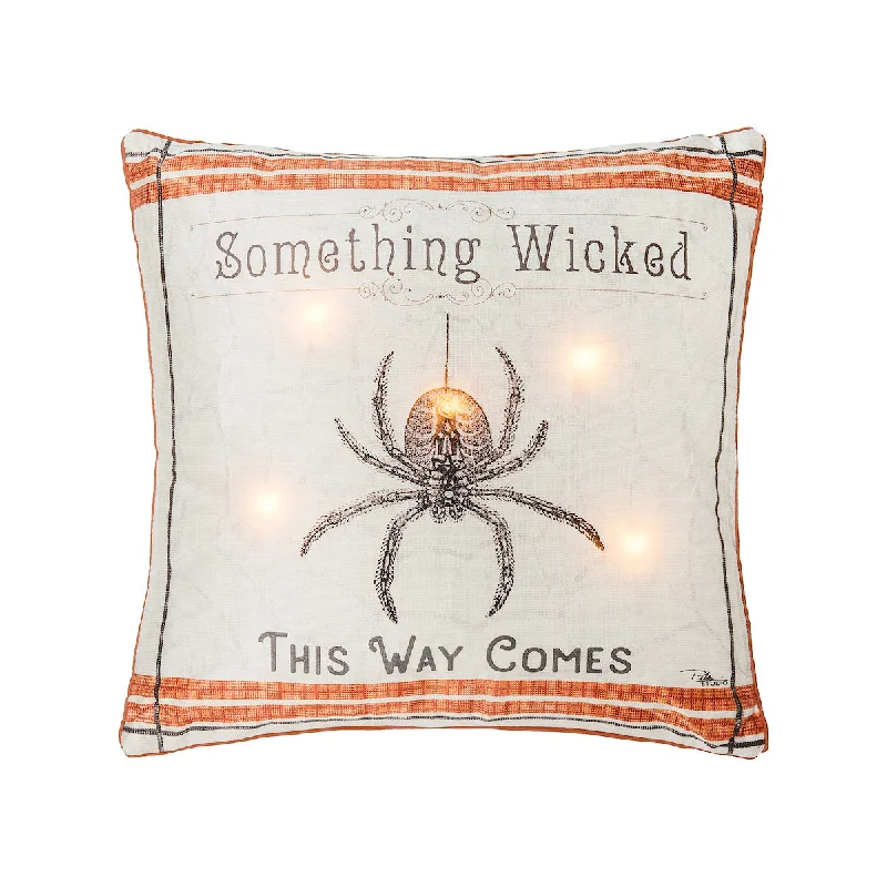 Adjustable Pillows for Customized ComfortWicked Spider LED Pillow