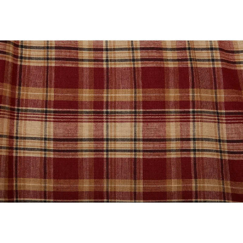 Bed skirts with a scalloped hem for a charming detailBeckham Plaid Twin Bed Skirt 39x76x16 Bed skirts with a scalloped hem for a charming detailBeckham Plaid Twin Bed Skirt 39x76x16