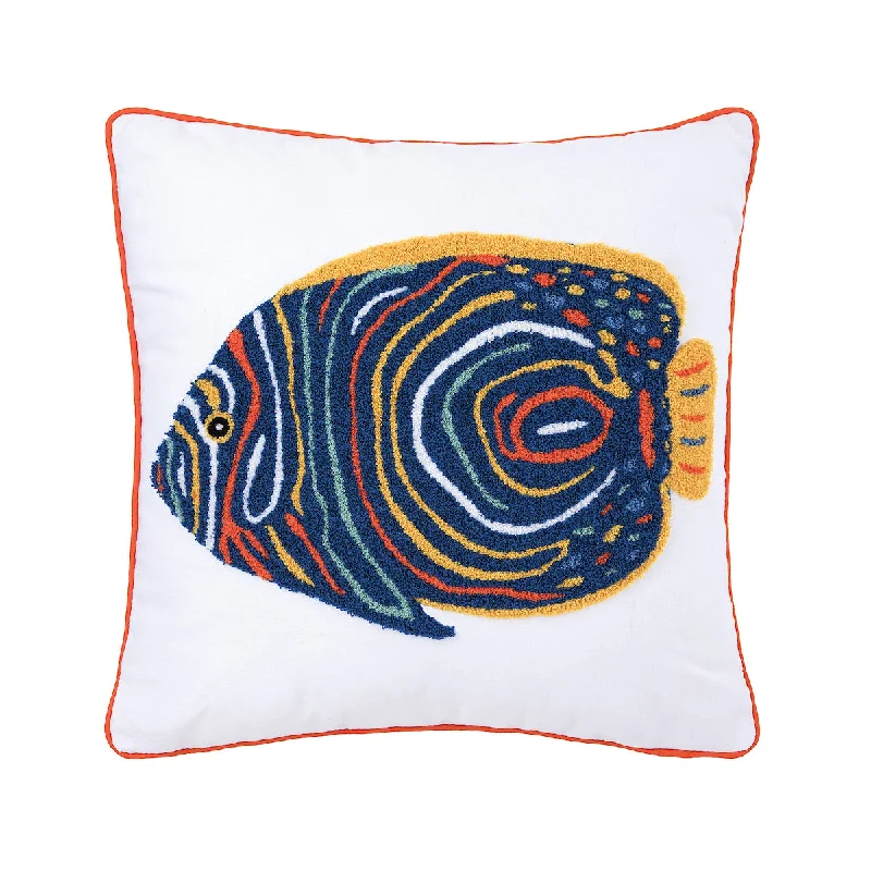 Decorative Pillows for Living Room MakeoverTropical Angelfish Pillow