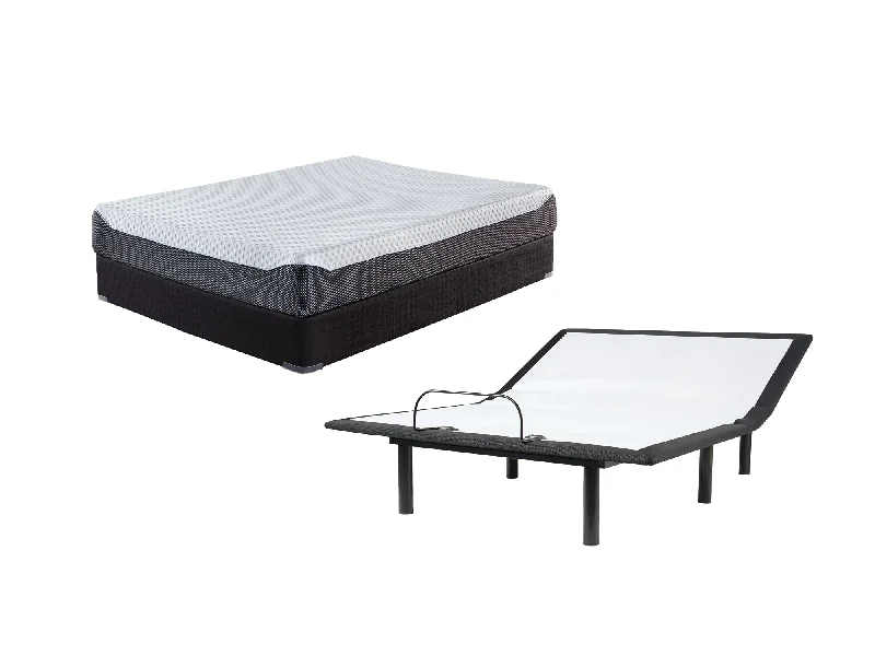 Wool - filled mattresses for natural insulation and moisture - wicking10 Inch Chime Elite Mattress with Adjustable Base