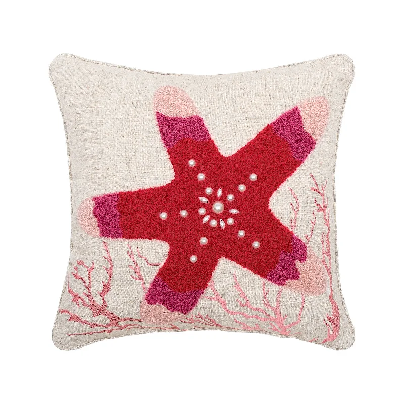 Bolster Pillows for Sofa DecorationCoral Reef Sea Star Pillow