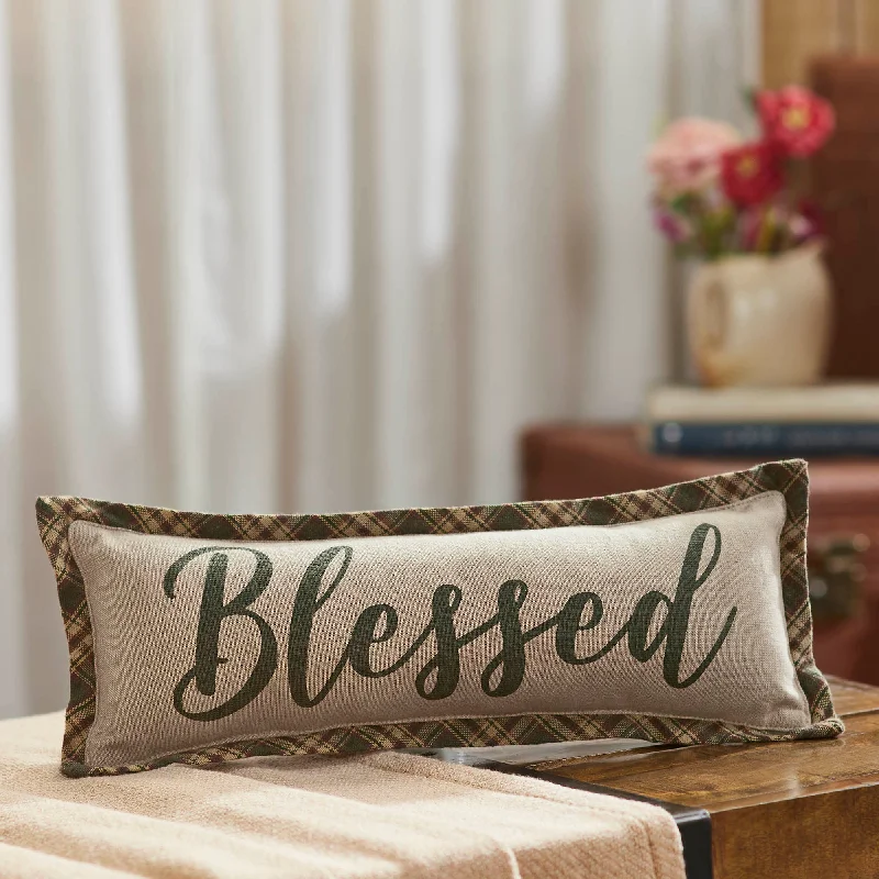Floral - printed bed skirts for a feminine touchHarvest Blessings Blessed Pillow 5x15 Floral - printed bed skirts for a feminine touchHarvest Blessings Blessed Pillow 5x15