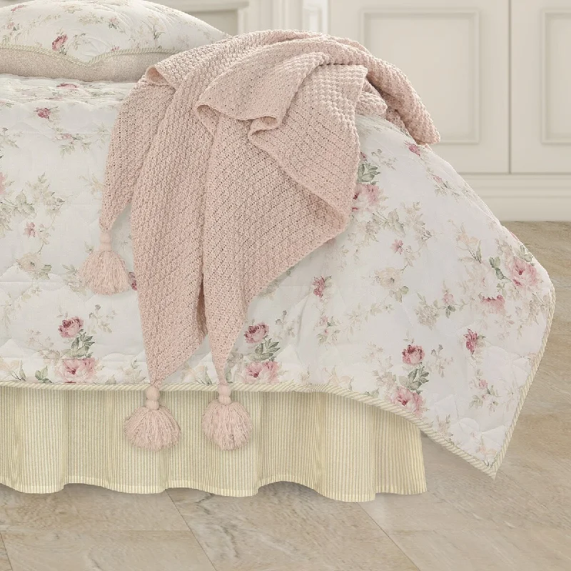 Bed skirts with a flannel material for a cozy winter optionAmalia Bedskirt