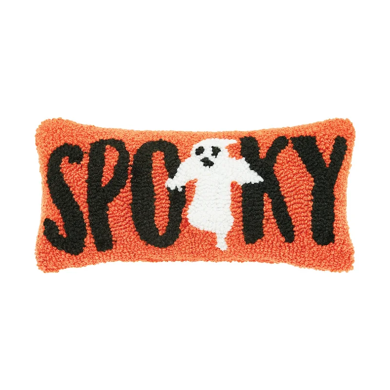 Kids Pillows with Fun DesignsSpooky Ghost Hooked Mini Pillow