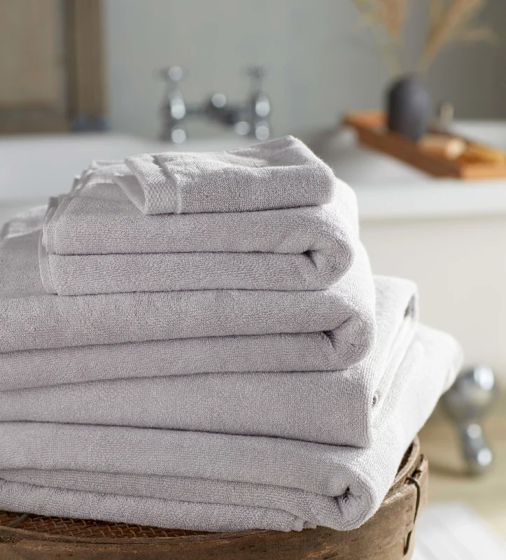 Rayon - Cotton Sheets for a Breathable and Soft BlendPebble Grey Luxury 100% Cotton Towels