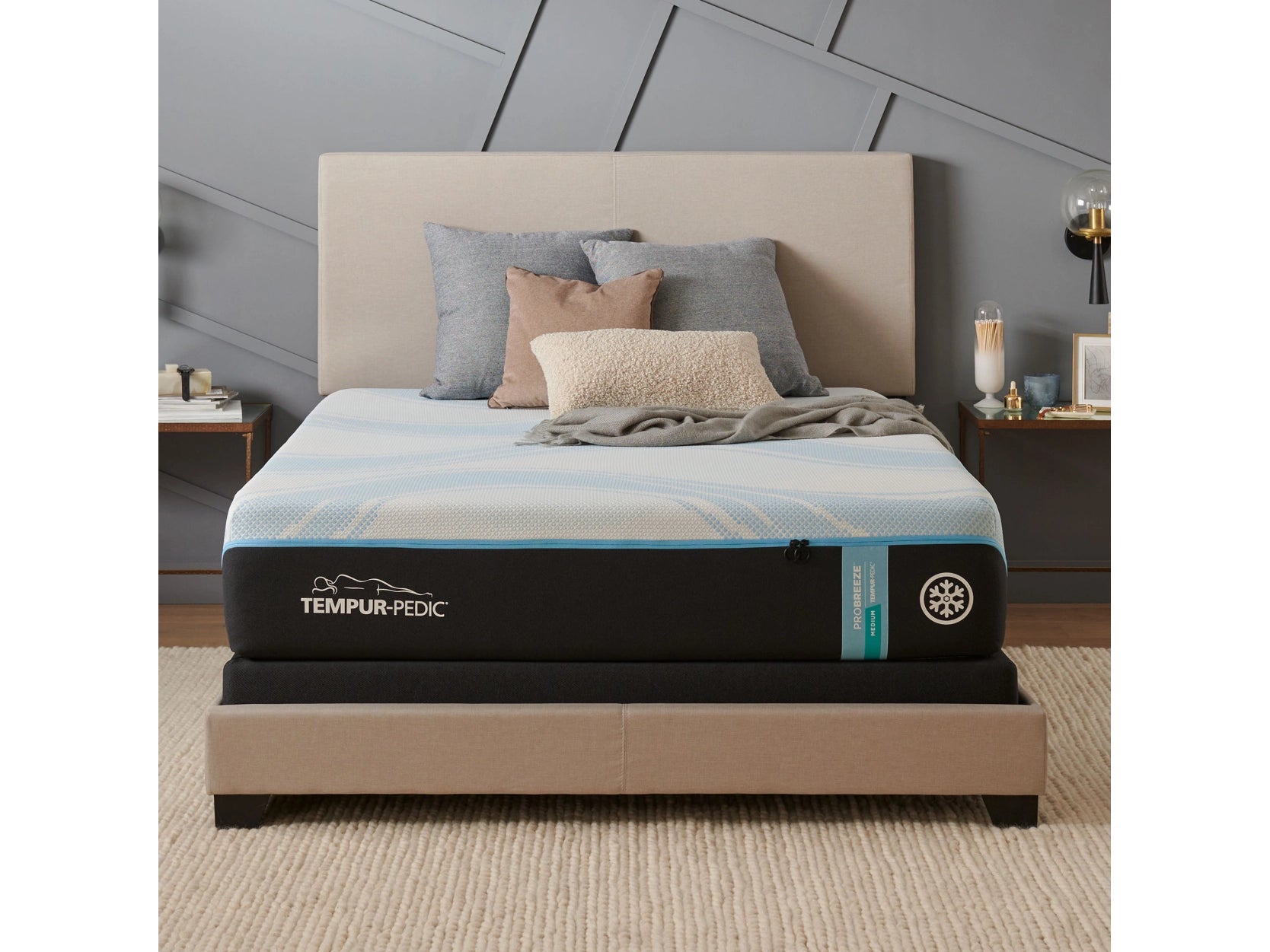 Gel - infused memory foam mattresses for cooler sleepTempur-Pedic Probreeze Medium Twin XL Mattress Gel - infused memory foam mattresses for cooler sleepTempur-Pedic Probreeze Medium Twin XL Mattress