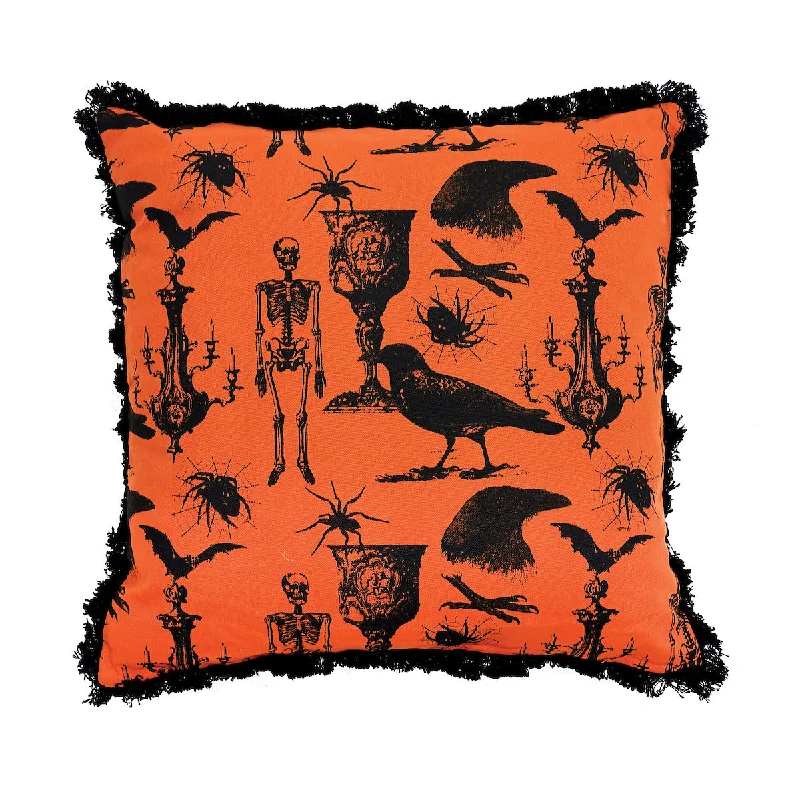 Firm Pillows for Side SleepersGothic Toile Pillow