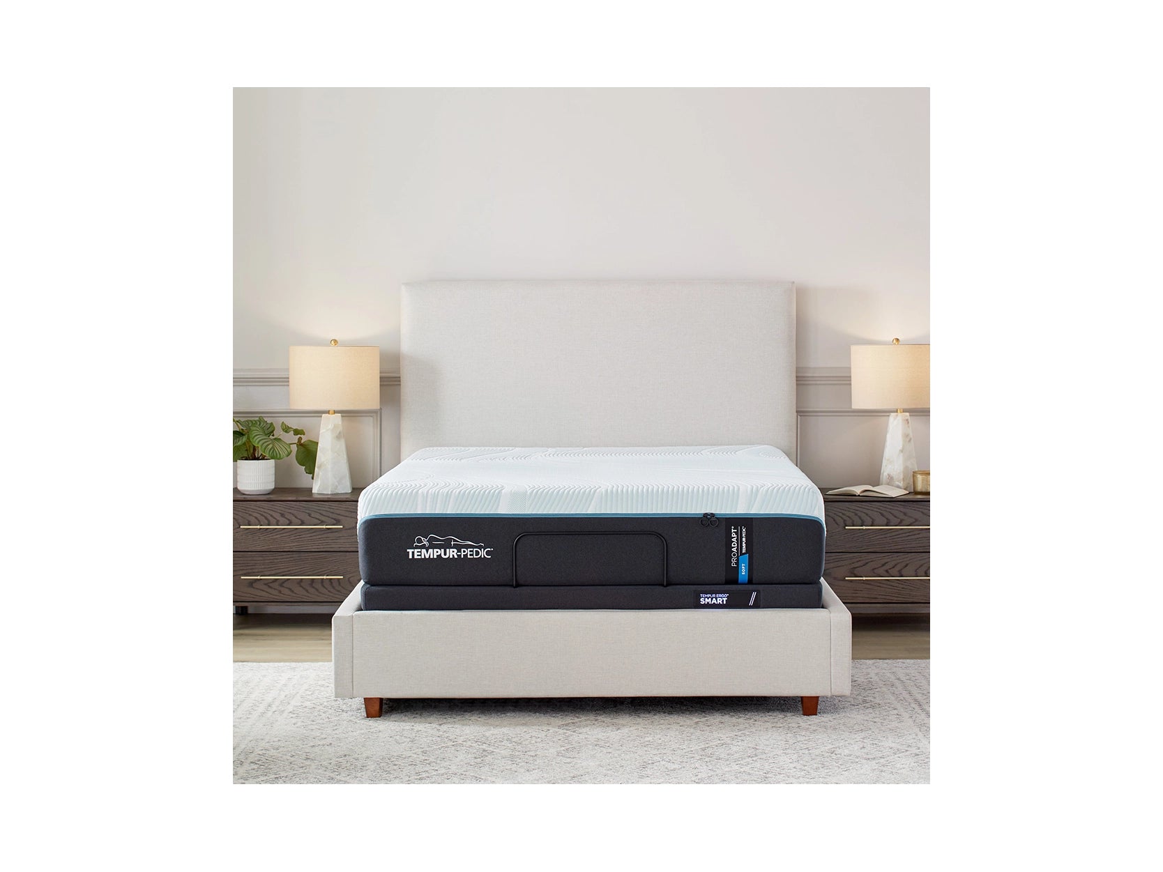 Natural latex and organic cotton blend mattressesTEMPUR-ProAdapt Soft King Mattress