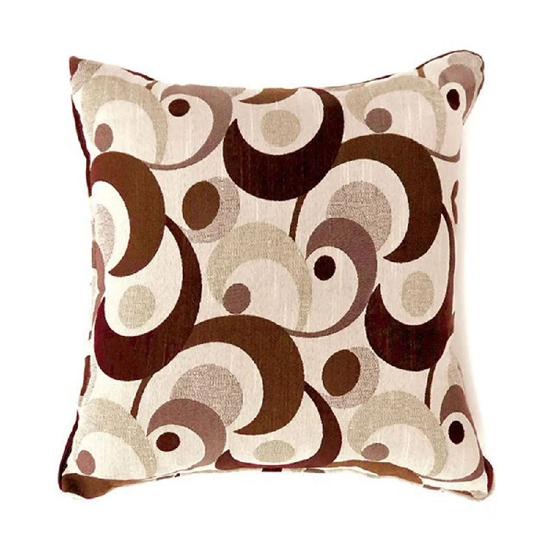 Memory Foam Pillows for Neck SupportBenzara Swoosh Contemporary Pillow, Set of 2, Small, Brown Memory Foam Pillows for Neck SupportBenzara Swoosh Contemporary Pillow, Set of 2, Small, Brown