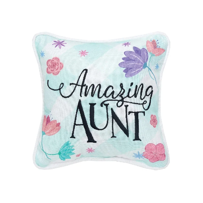 Firm Pillows for Side SleepersAmazing Aunt Mini Pillow