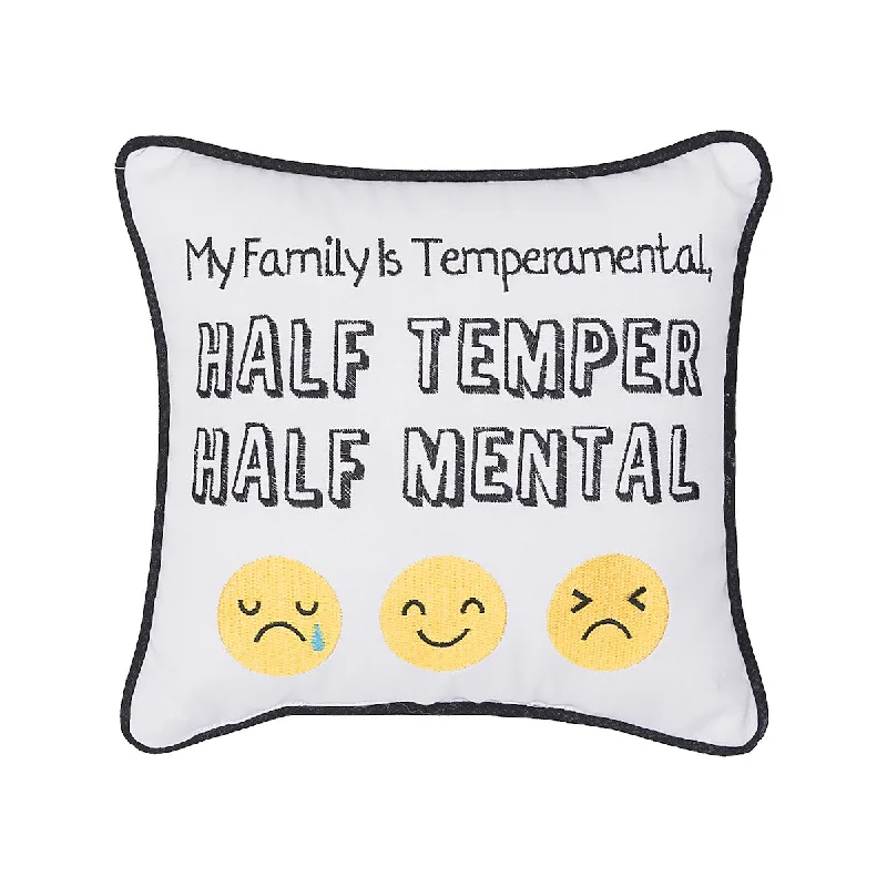 Cotton Pillows for Natural ComfortTemperamental Mini Pillow