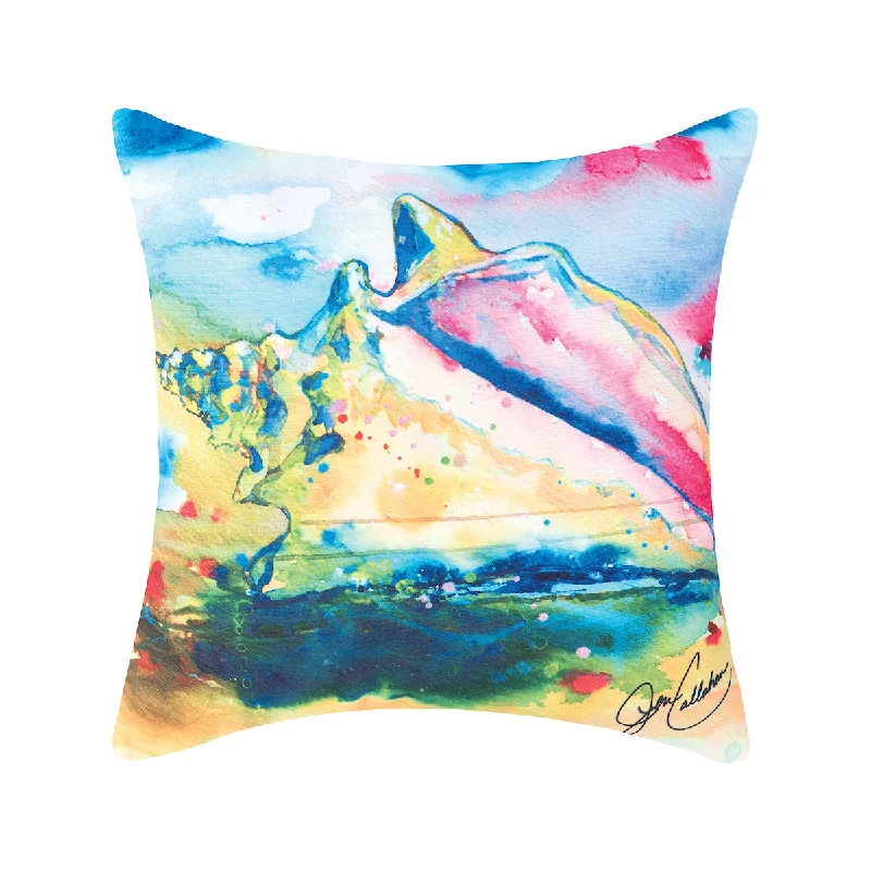 Down Alternative Pillows for Ethical ChoicesConch Shell Pillow
